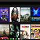 Netflix running fullscreen.